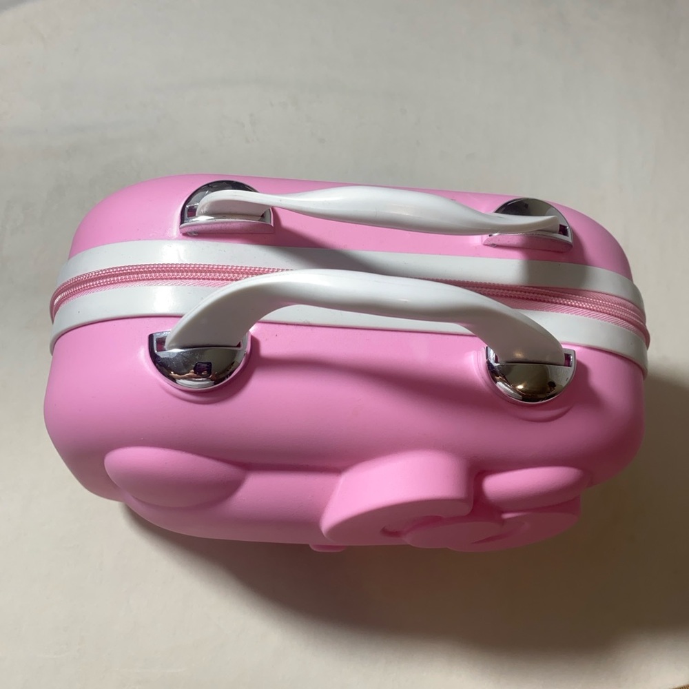 PINK Hello Kitty Travel Cosmetic Case Box Beauty Makeup Case Bag Organizer - Picture 7 of 10